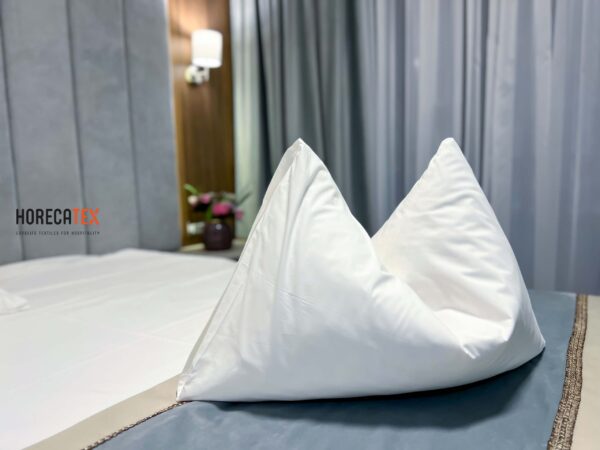Lenjerii de pat hotel - Față pernă hotel bumbac percale alb 50 x 70 cm - Horecatex.ro
